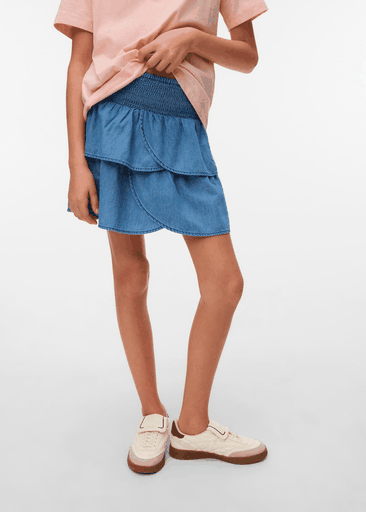 IDA EMMA SMOCK LAYER SKIRT