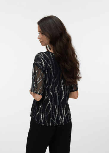 CHIARA SS O-NECK SQ TOP