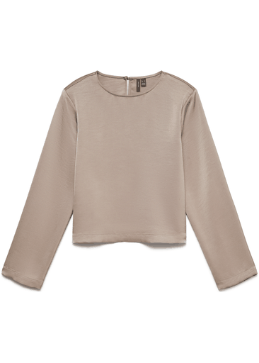 MIRO L/S O-NECK SHORT TOP