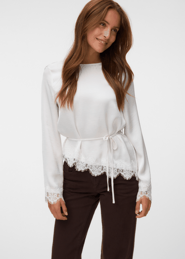 MIRO LS LACE TOP