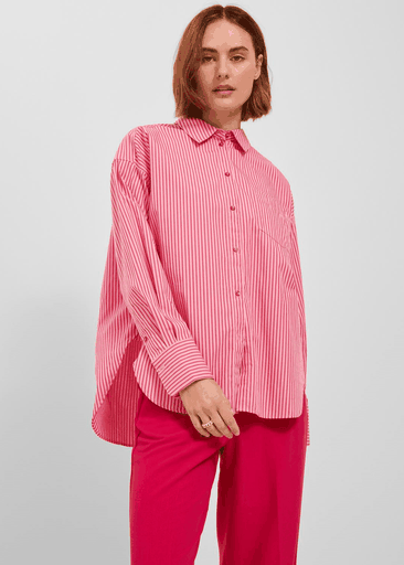 JAMIE LS RELAXED POPLIN SHIRT
