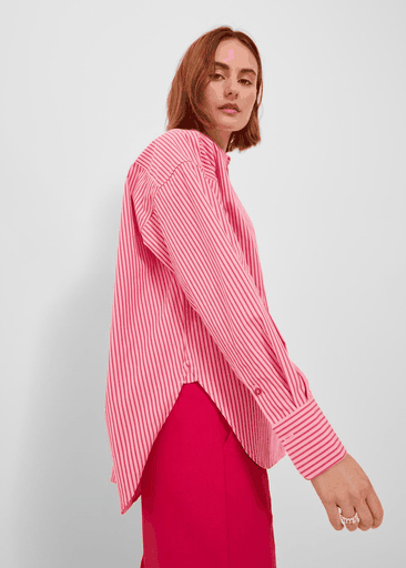 JAMIE LS RELAXED POPLIN SHIRT