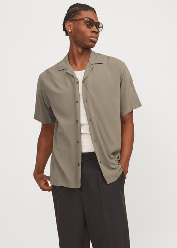 JEFF SOLID RESORT SHIRT JEFF SOLID RESORT SHIRT