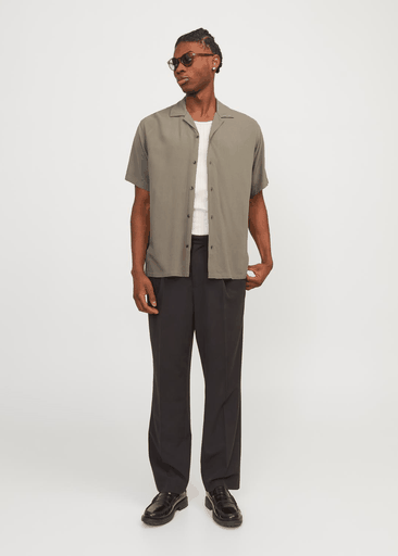 JEFF SOLID RESORT SHIRT JEFF SOLID RESORT SHIRT
