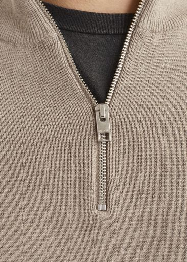 BLAMILANO STITCH KNIT HALF ZIP