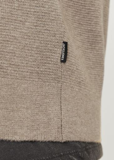 BLAMILANO STITCH KNIT HALF ZIP
