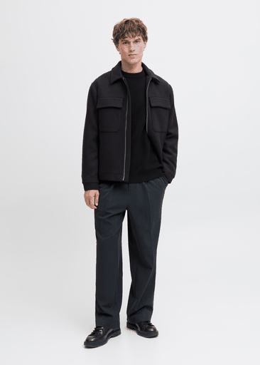 MILANO STITCH KNIT CREW NECK