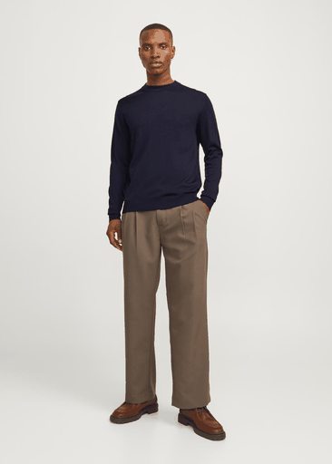 MILANO STITCH KNIT CREW NECK