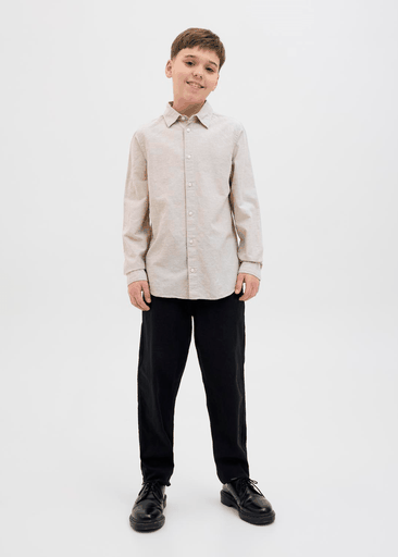 BREEZE LINEN BLEND SHIRT