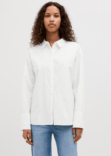 CARO POPLIN LS SHIRT