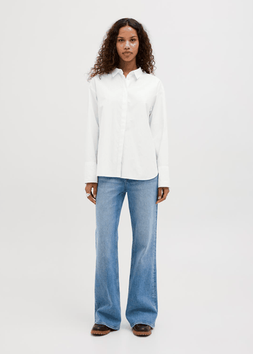 CARO POPLIN LS SHIRT