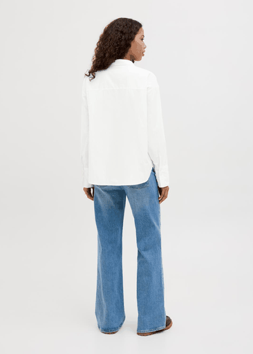 CARO POPLIN LS SHIRT