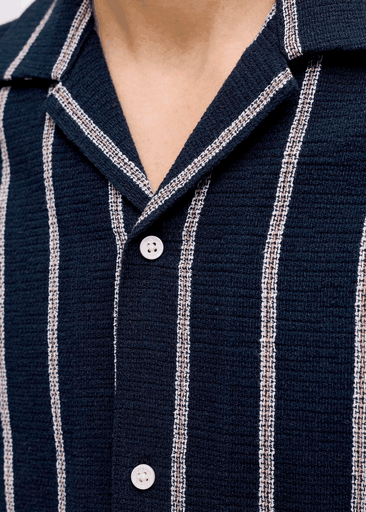 COBA STRIPE RESORT SHIRT SS