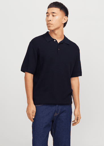 COOPER KNIT POLO SS