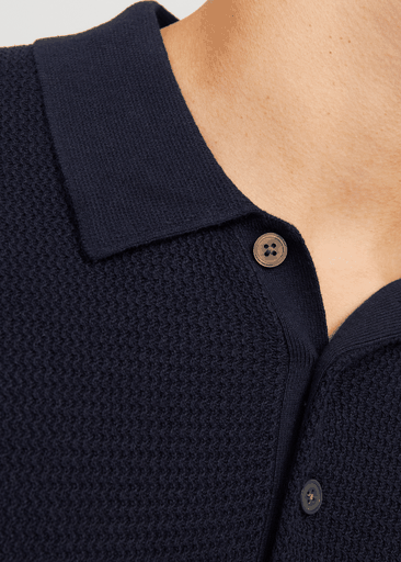 COOPER KNIT POLO SS