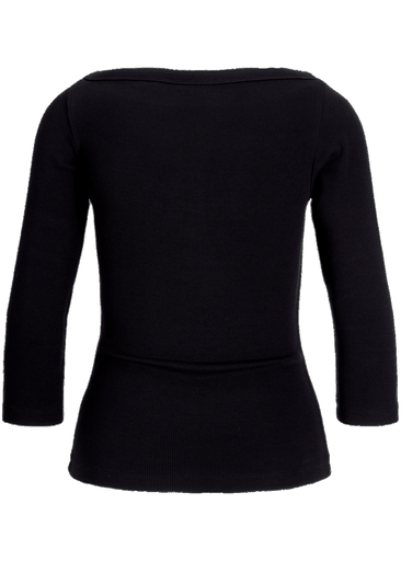 Fifi Str 3/4 Boatneck Top Jrs