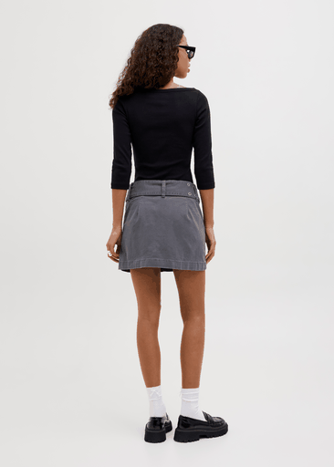 Fifi Str 3/4 Boatneck Top Jrs