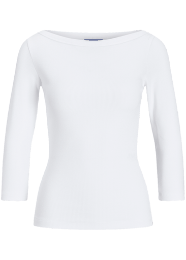 Fifi Str 3/4 Boatneck Top Jrs