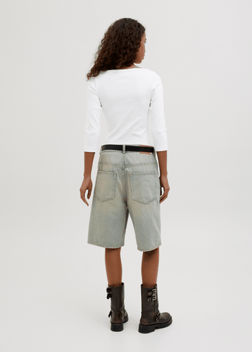 Fifi Str 3/4 Boatneck Top Jrs
