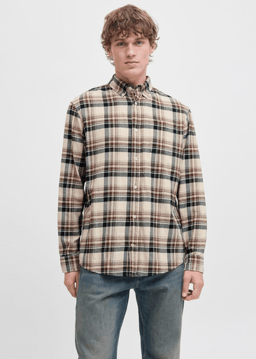CLASSIC FLANNEL CHECK SHIRT LS
