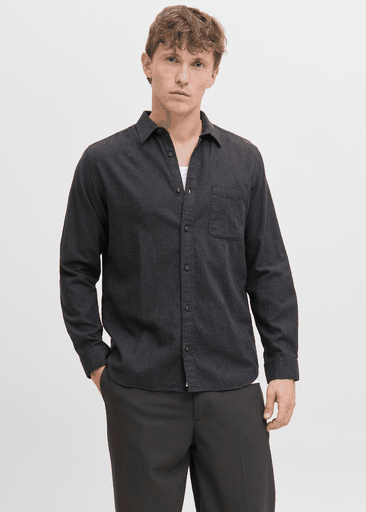 CLASSIC MELANGE SHIRT L/S