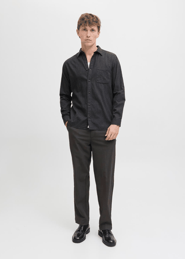 CLASSIC MELANGE SHIRT L/S