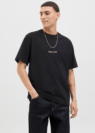NORREBRO EMB TEE SS CREW NECK