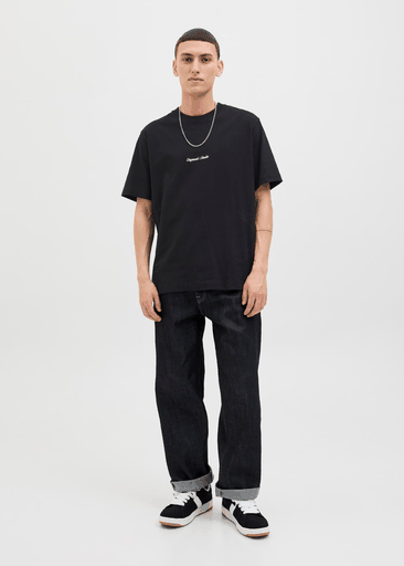 NORREBRO EMB TEE SS CREW NECK