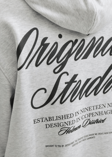 NORREBRO TYPO BACK SWEAT HOOD