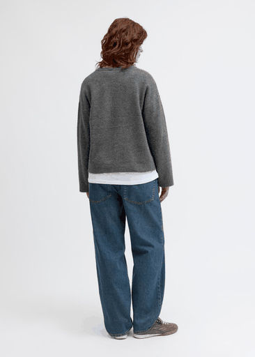 MATILDA WOOL BLEND CREW NECK KNIT