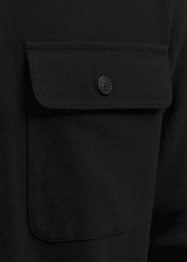 RAYLE MELANGE SOLID L/S OVERSHIRT