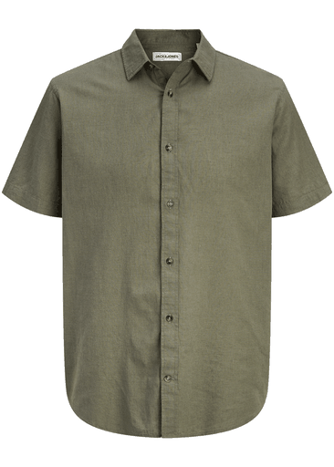 SUMMER LINEN BLEND SHIRT S/S