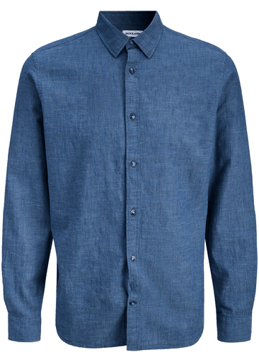 SUMMER LINEN BLEND SHIRT L/S