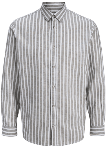 SUMMER LINEN BLEND SHIRT L/S