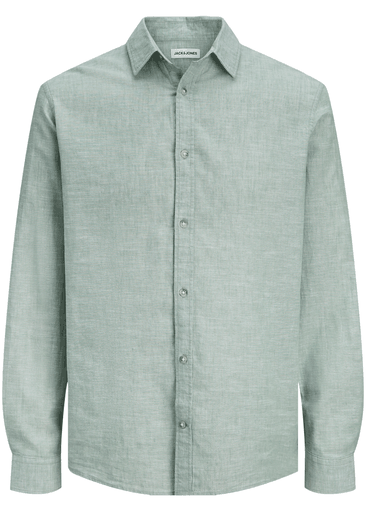 SUMMER LINEN BLEND SHIRT L/S