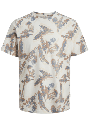 Montauk Aop Tee Crew Neck