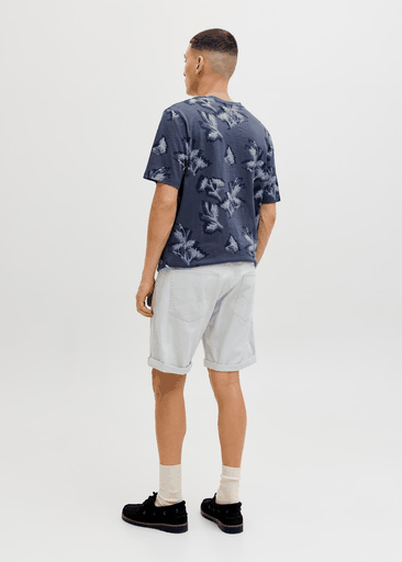 Montauk Aop Tee Crew Neck