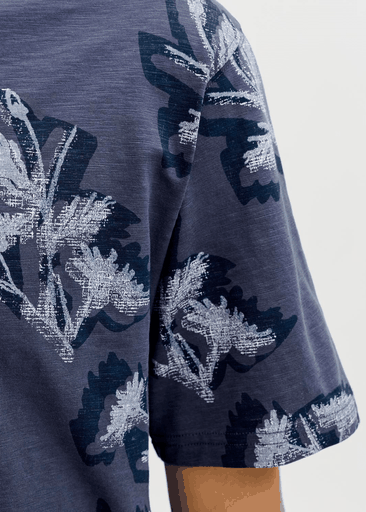 Montauk Aop Tee Crew Neck