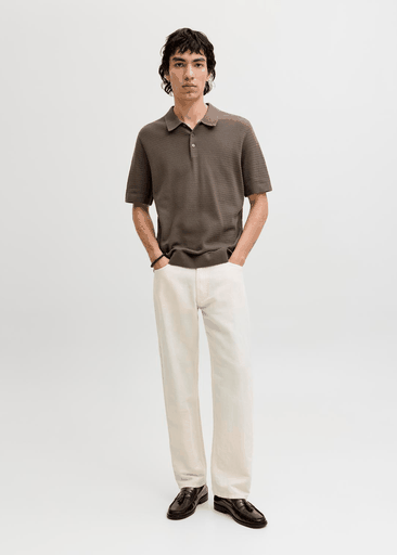 BLURILEY KNIT POLO SS