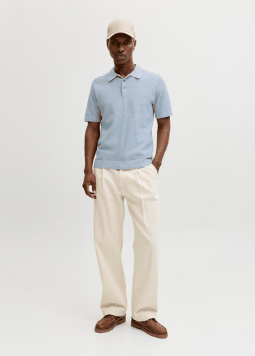 BLURILEY KNIT POLO SS