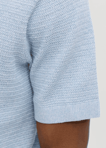 BLURILEY KNIT POLO SS