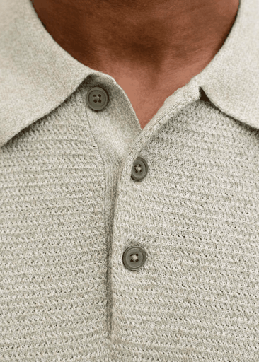 BLURILEY KNIT POLO SS