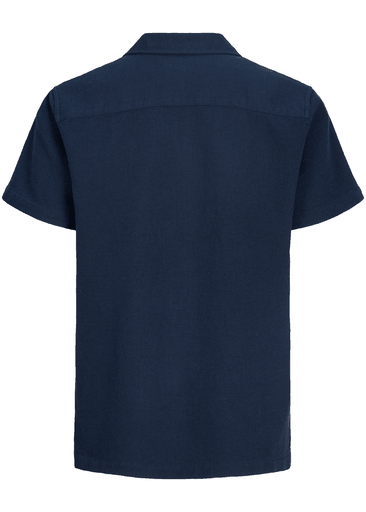 Global Waffle Resort Shirt Ss Jnr