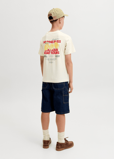 Riviera Vintage Poster Back Tee Jnr