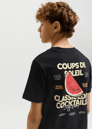 Riviera Vintage Poster Back Tee Jnr