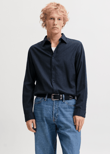 Field Melange Shirt Ls