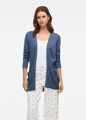 RIL OPEN L/S KNIT CARDIGAN