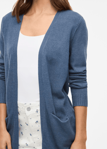 RIL OPEN L/S KNIT CARDIGAN