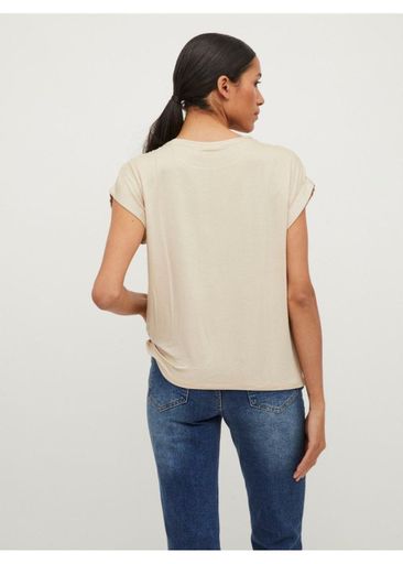 ELLETTE S/S SATIN TOP