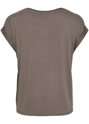 ELLETTE S/S SATIN TOP